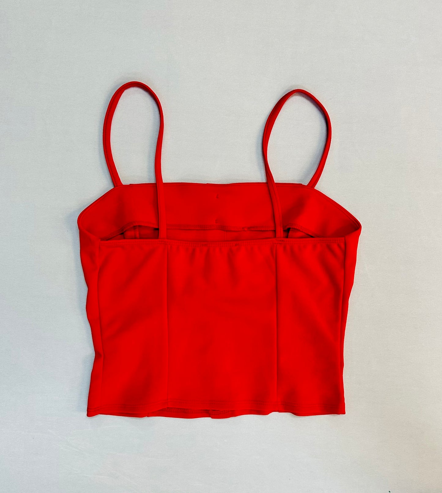 Red Spaghetti Strap Top