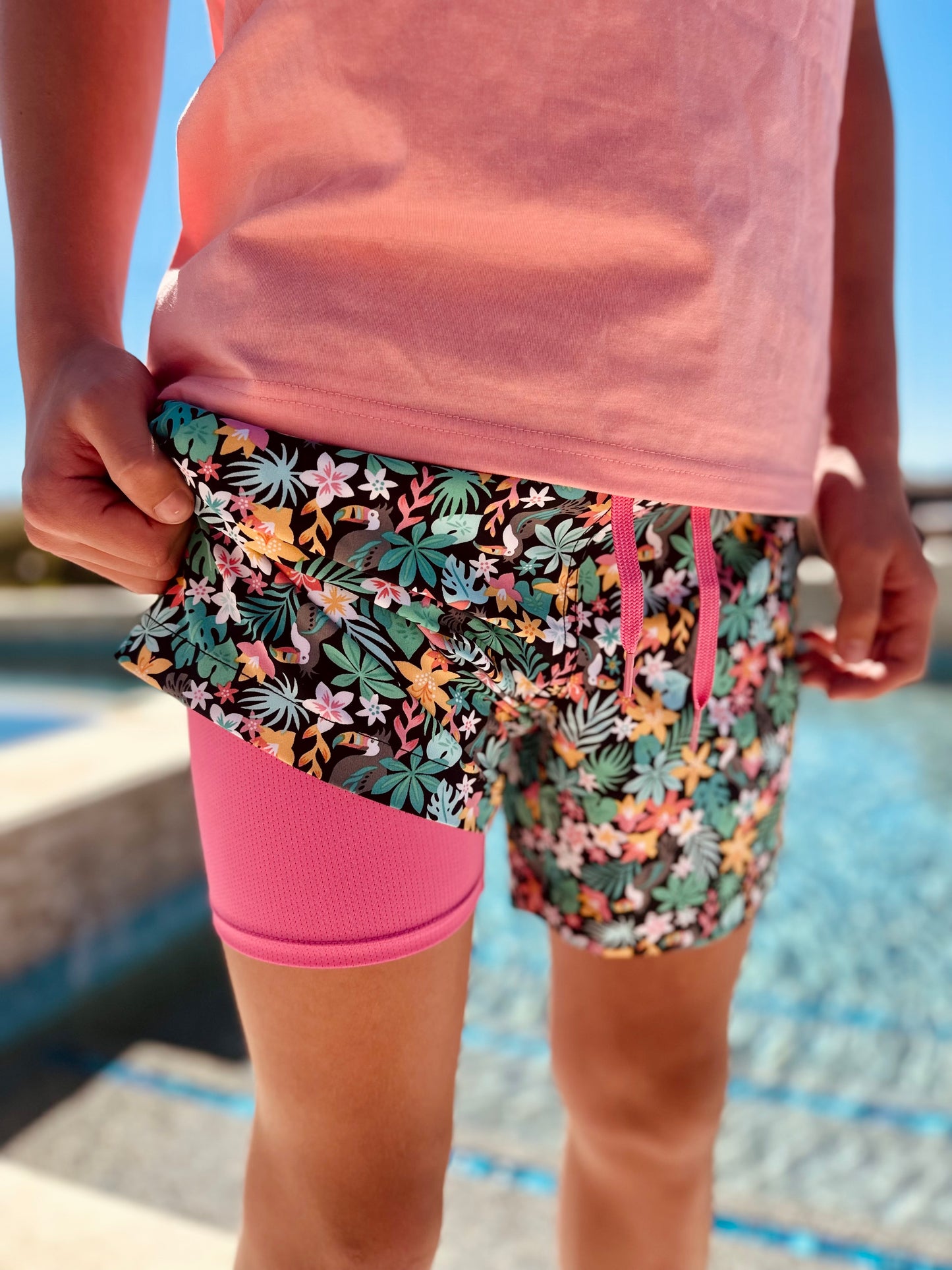 Chubbies The Bloomerangs 5.5" Lined Swim Trunk