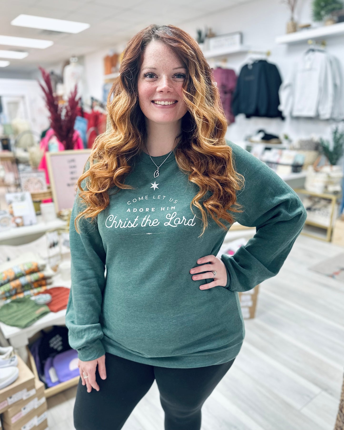 Let Us Adore Him-Super Soft Sweatshirt