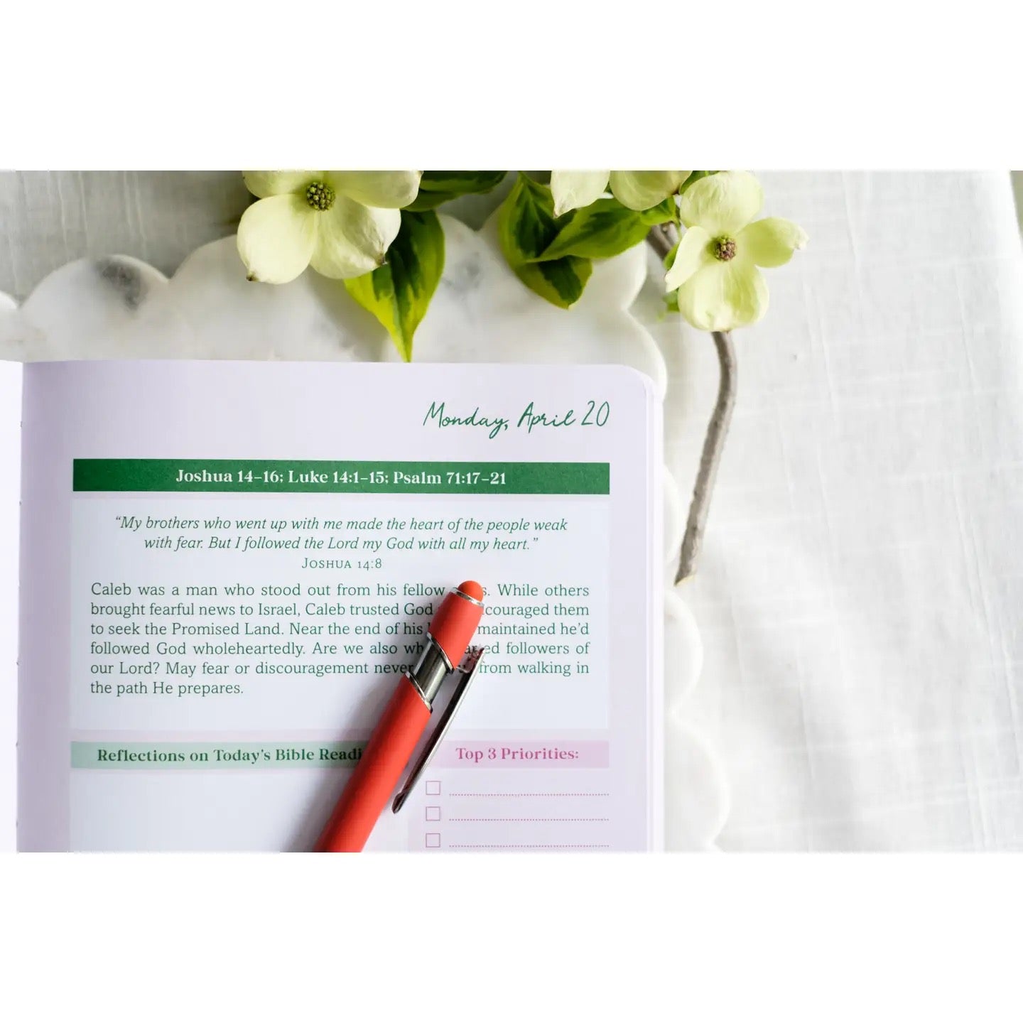 2026 Read Through the Bible in a Year Planner