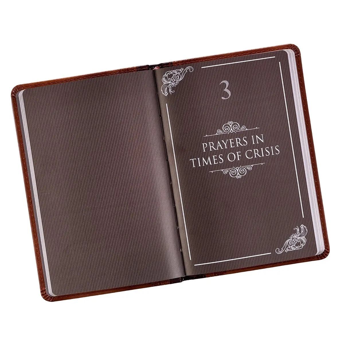 A Book of Prayers Two Tone Faux Leather
