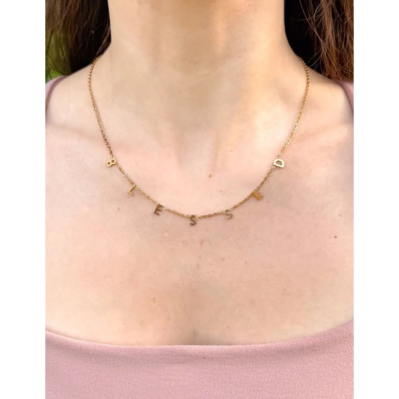 Blessed Dainty Necklace