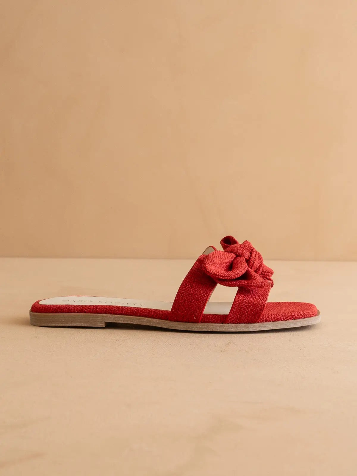 Cherry Texture Bow Slide