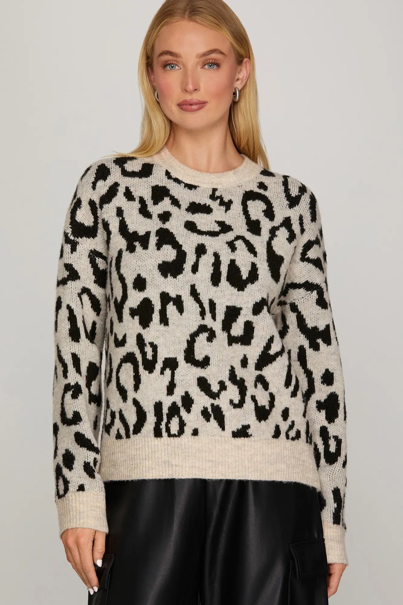 Leopard Pattern Sweater