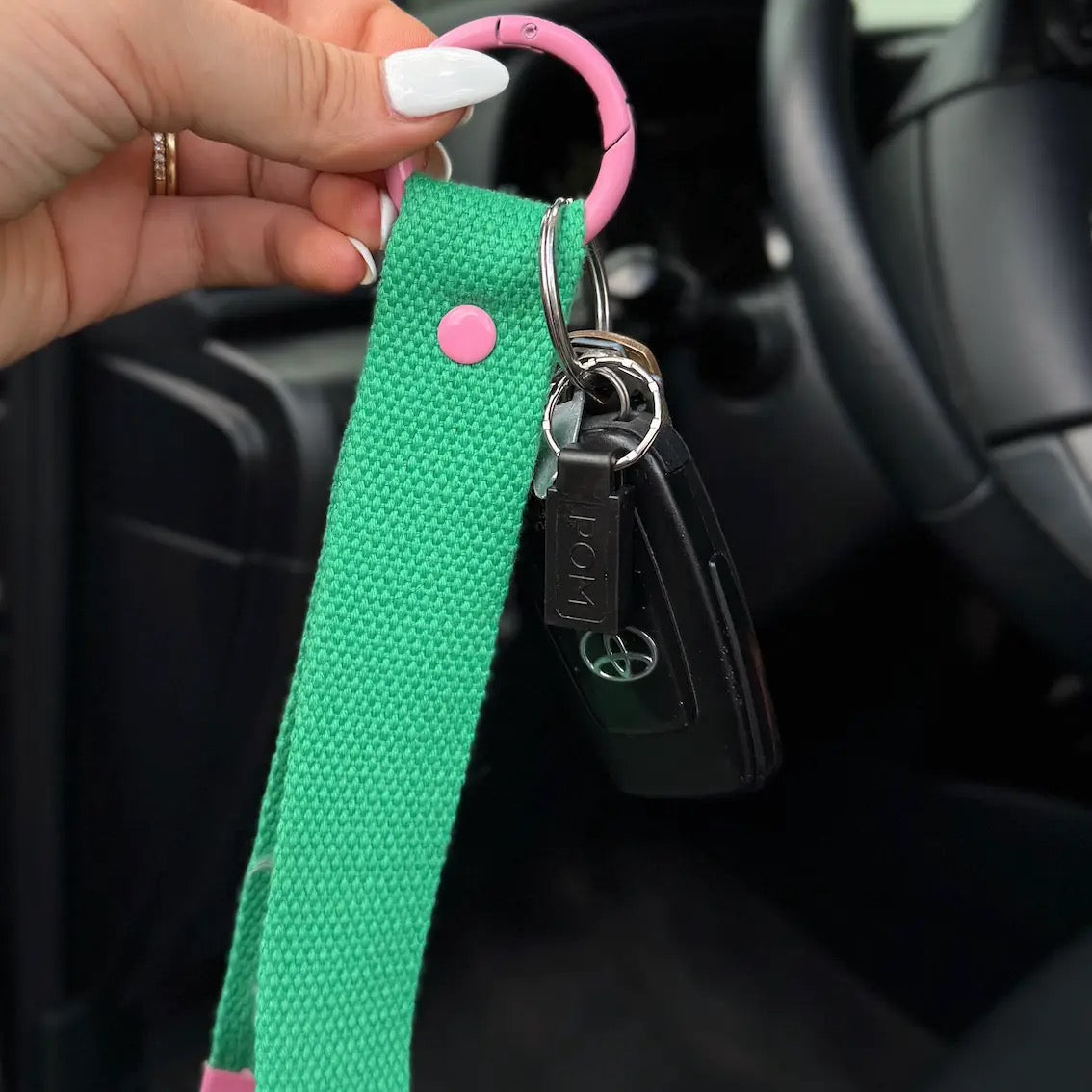 Texas Woven Keychain