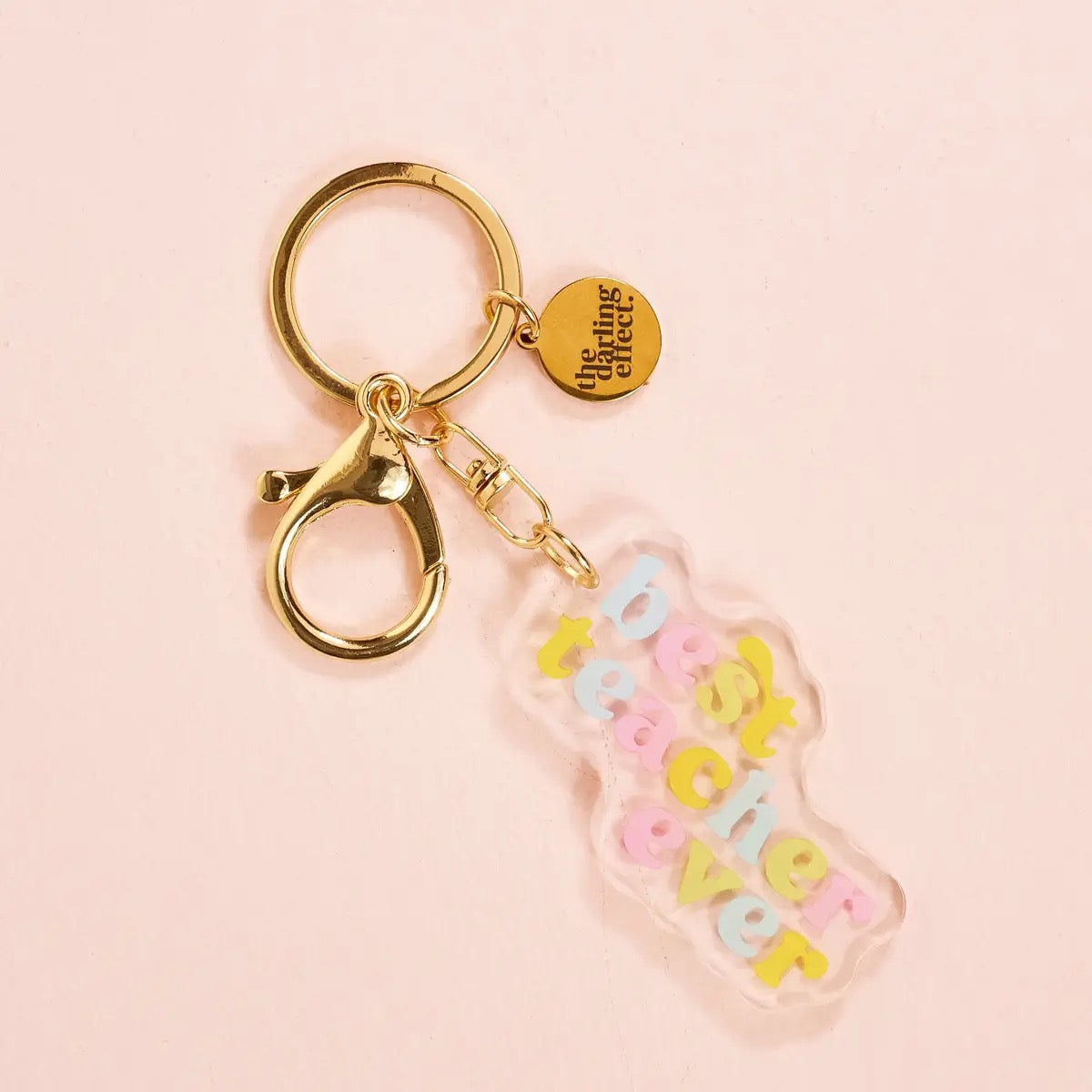 Best Teacher Ever Keychain