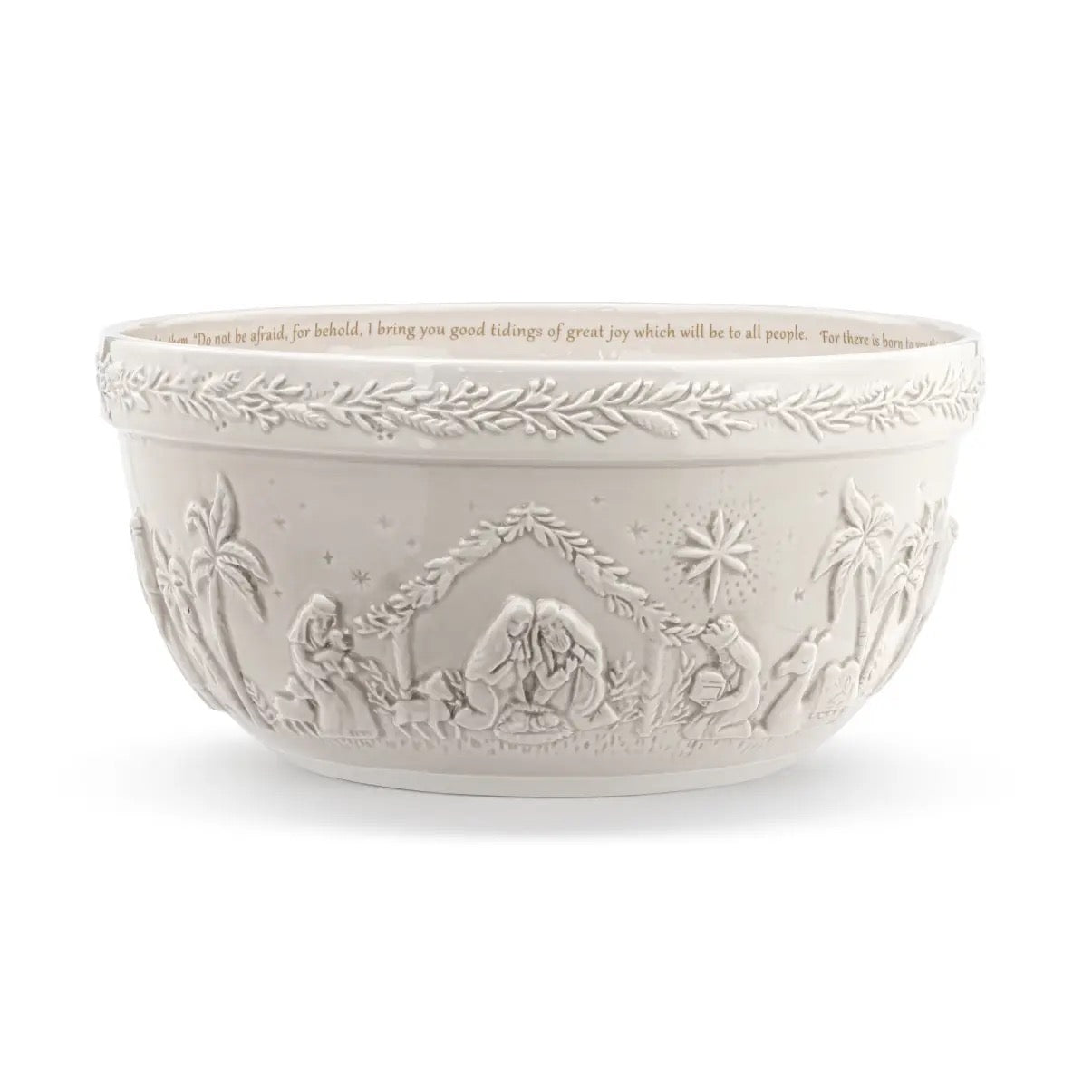 Nativity Serving Bowl