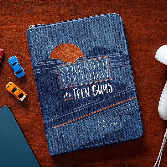 Strength for Today Teen Guys zipper devotional