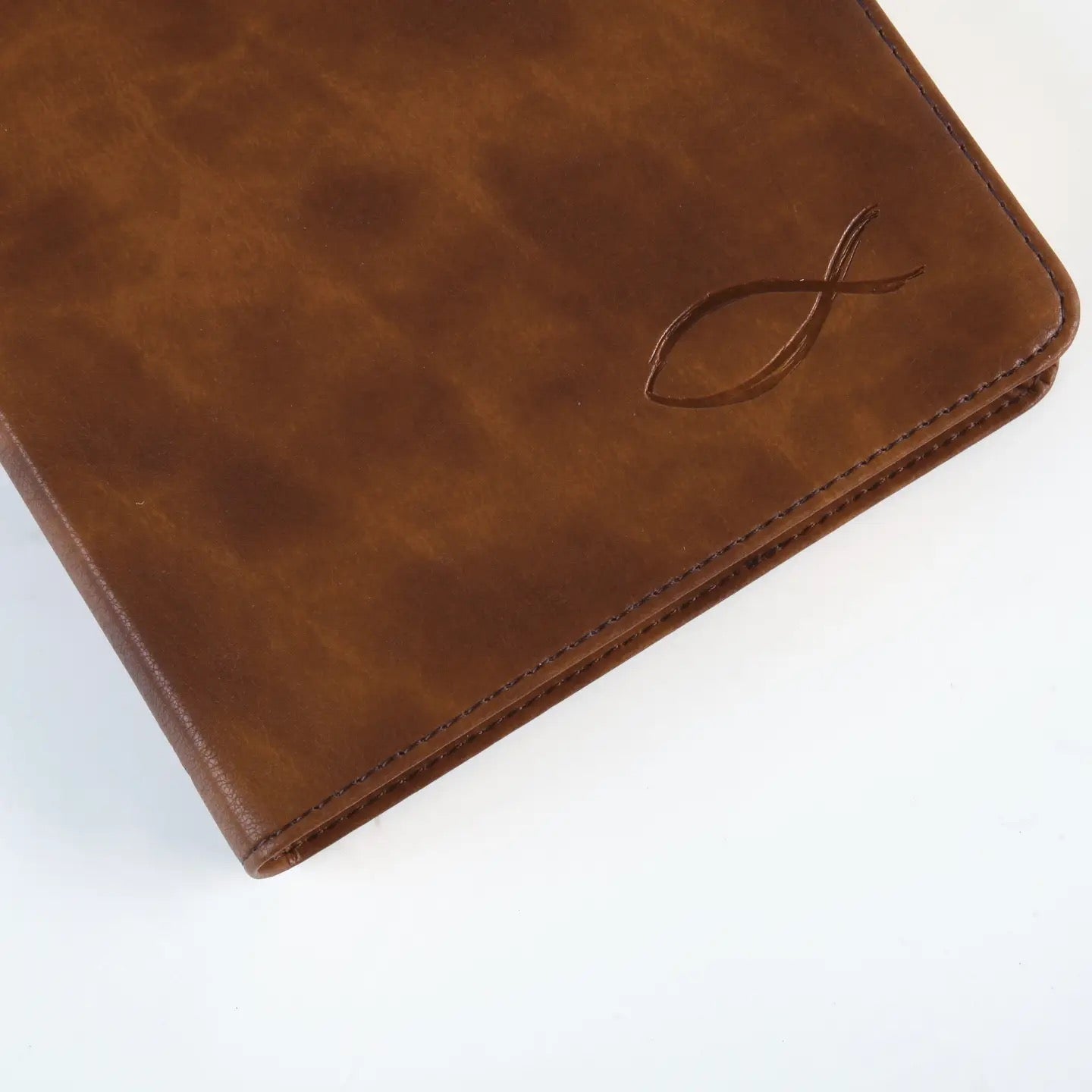 KJV Study Bible - Chesnut Brown Fish