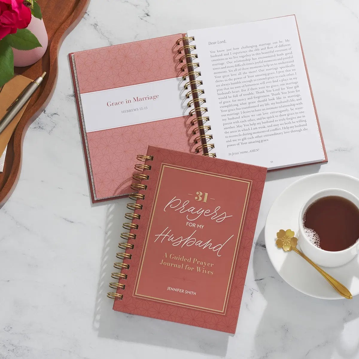 31 Prayers for My Husband Guided Prayer Journal