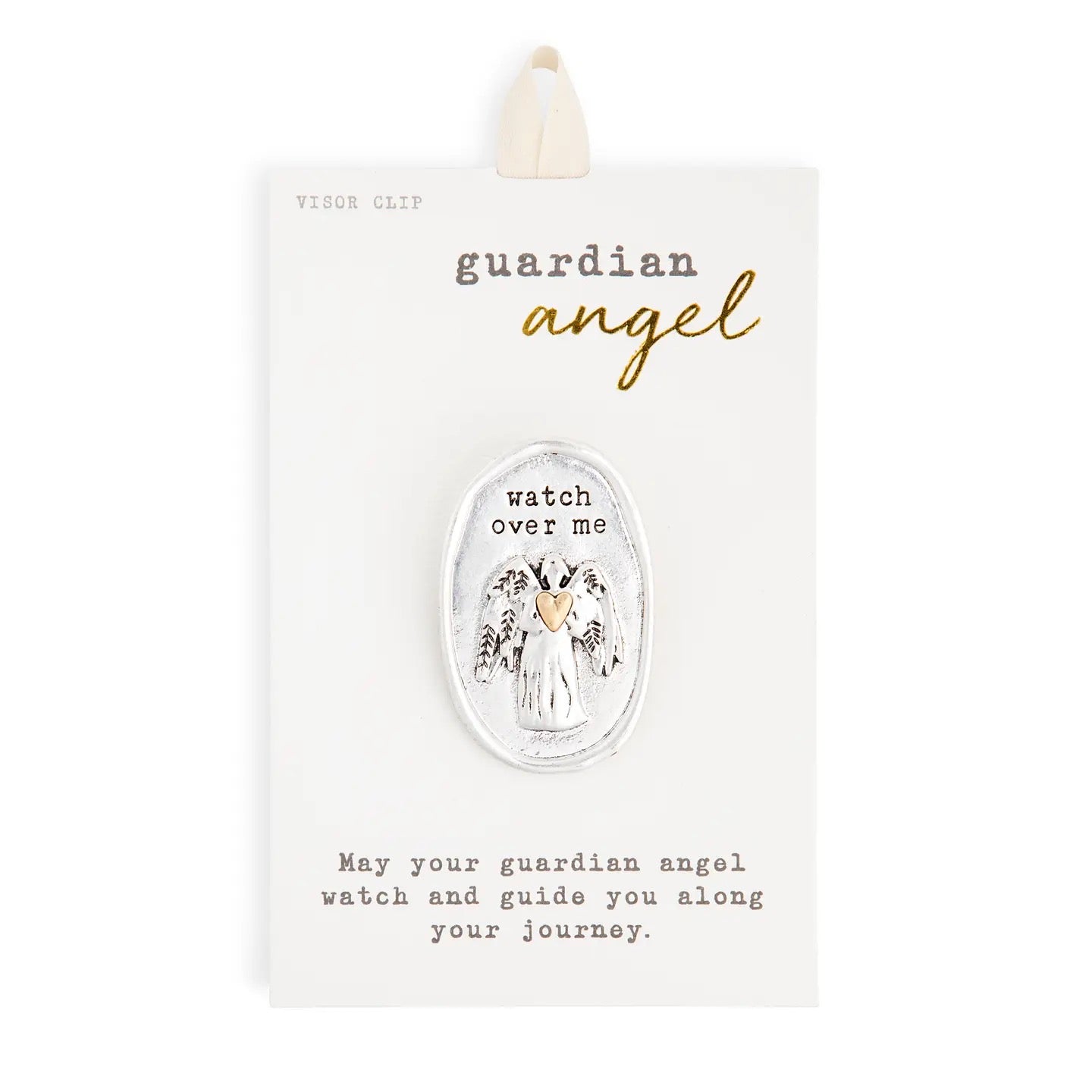 Guardian Angel Visor Clip - Watch Over Me Angel