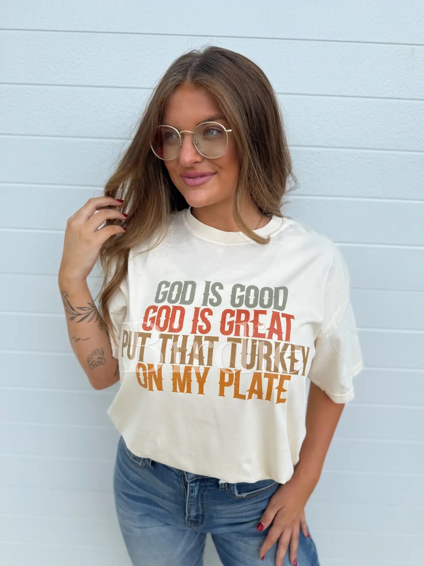 God is Good Thanksgiving Tee