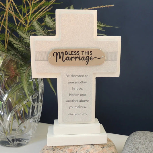 Bless This Marriage Cross