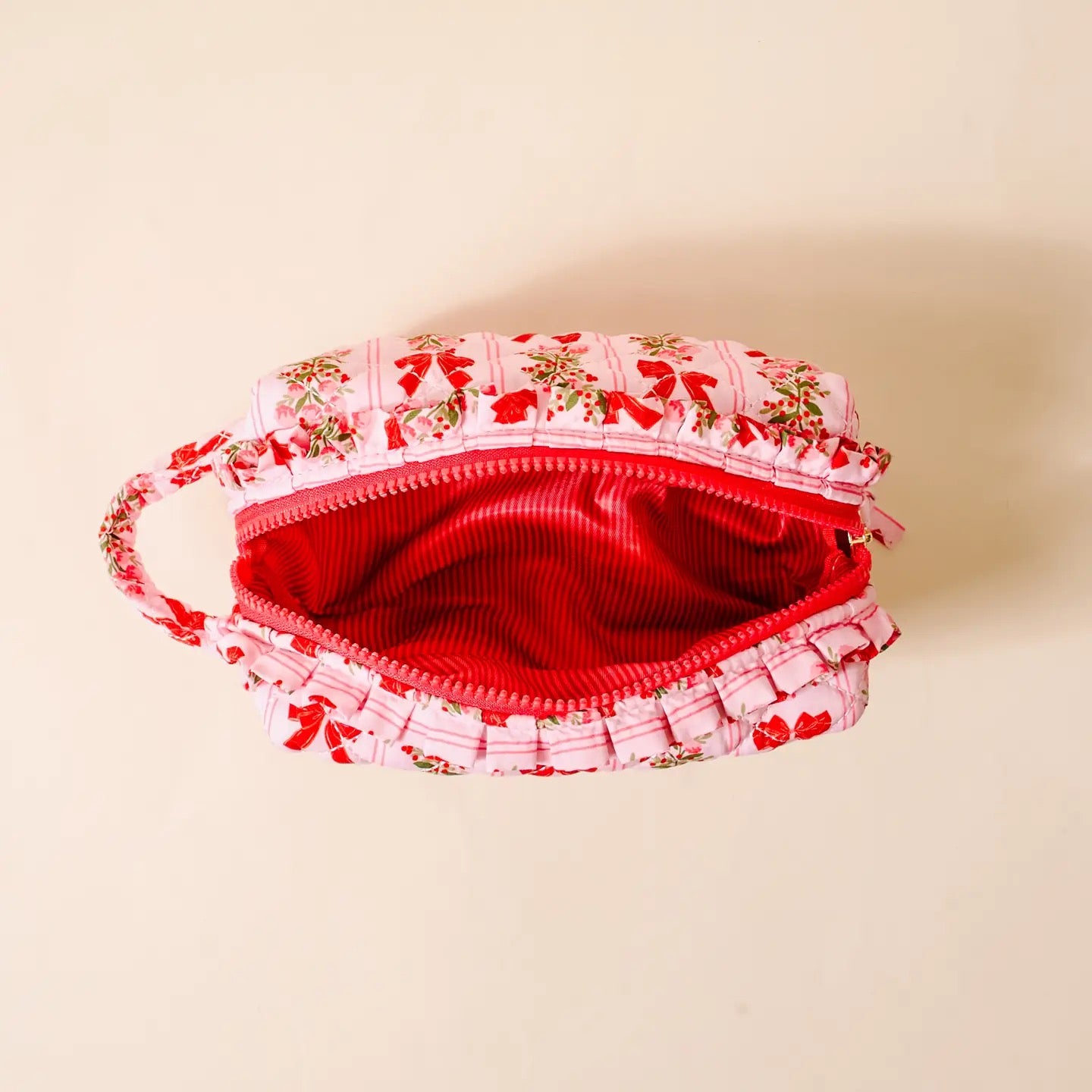 Oh So Merry Essentials Quilted Cosmetic Pouch