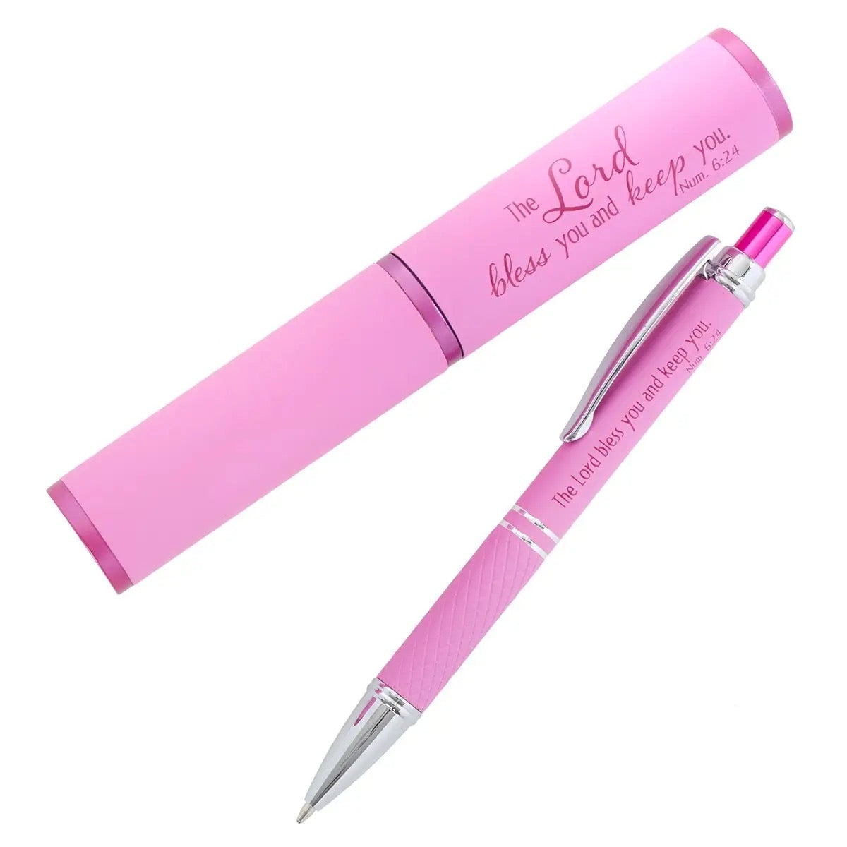 Lord Bless You Num. 6:11  - Pink Pen in Case
