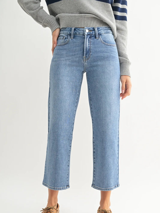 JustUSA Petite Straight Jeans