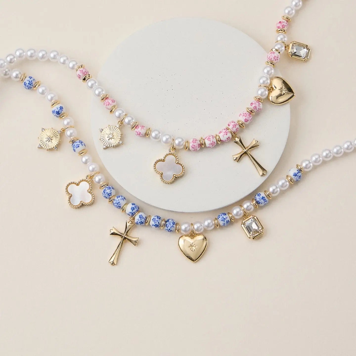 Faith & Love Pearl Necklace