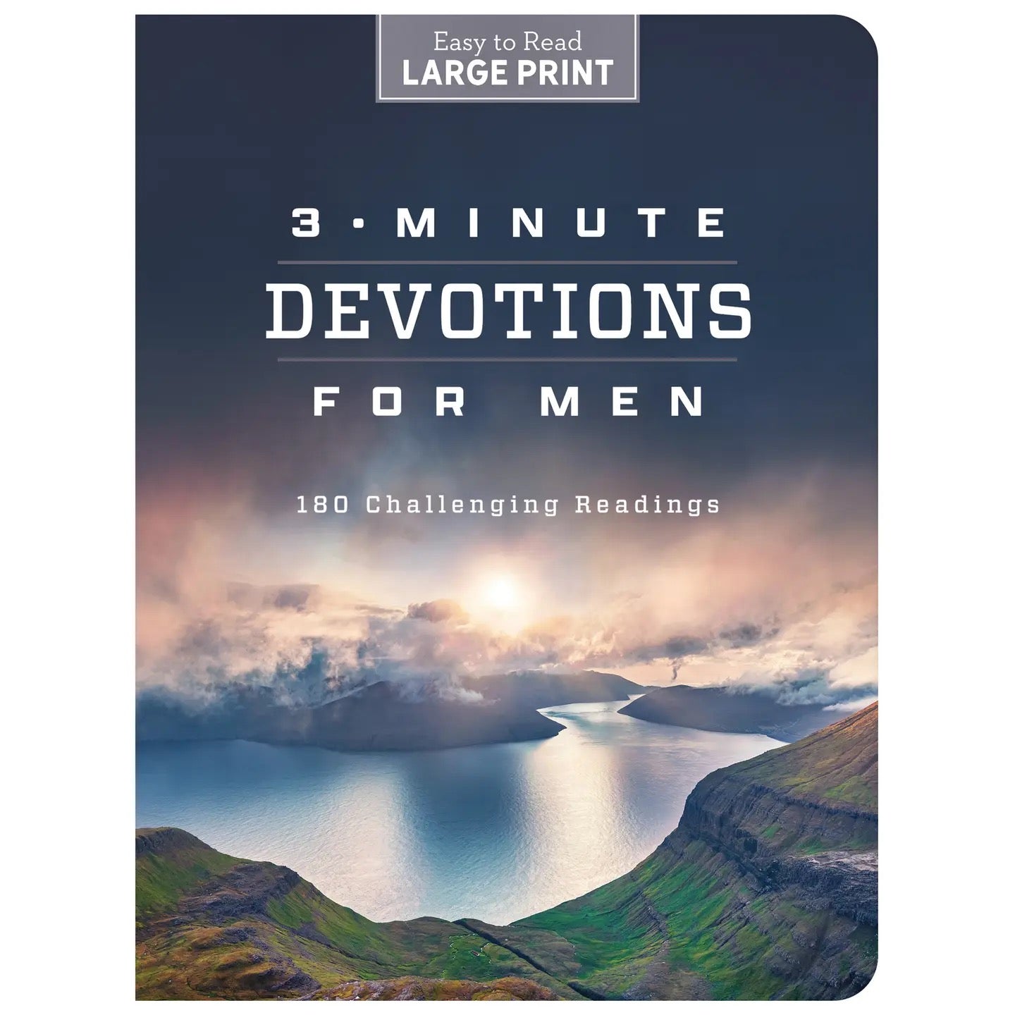 3-Minute Devotions for Men Large Print