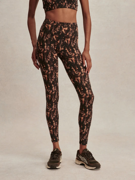 Varley Always High Rise Legging 28"-Smokey Tortoiseshell