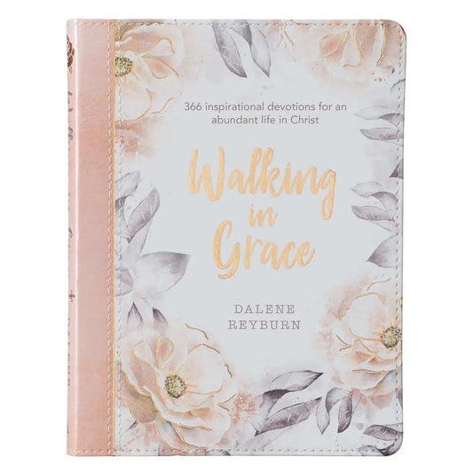 Walking in Grace Devotional Faux Leather