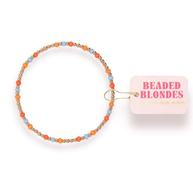 Beaded Blondes Vitamin D Hollis Bracelet in Gold