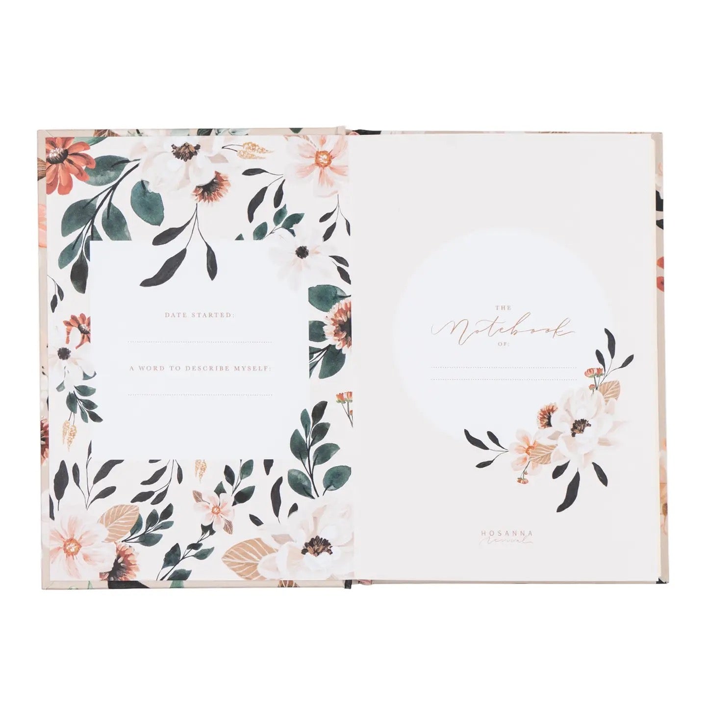 Floral Notebook