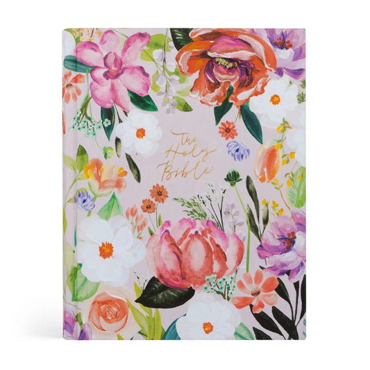 KJV Large Print Journaling  Bible - Charlotte Theme