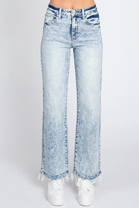 Petra Super High Rise Stretch Classic Straight Jeans