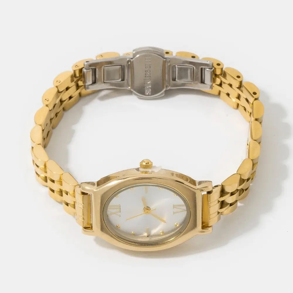 Oval Case Roman Numeral Watch