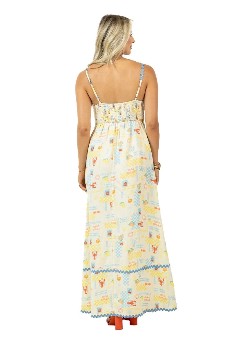 Italian Summer Maxi Dress