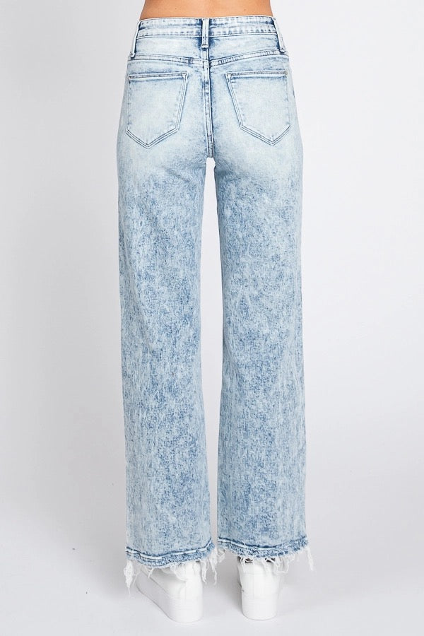 Petra Super High Rise Stretch Classic Straight Jeans