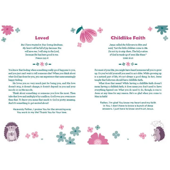 God Is So Good: Devotions & Prayers for Girls