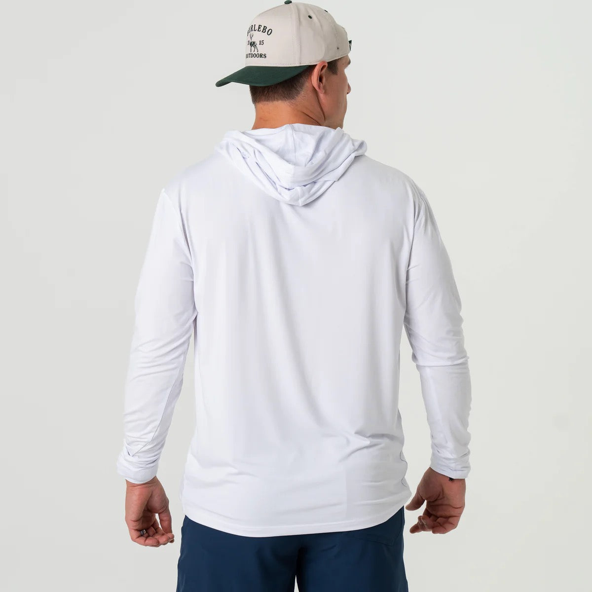 Burlebo White Performance Hoodie