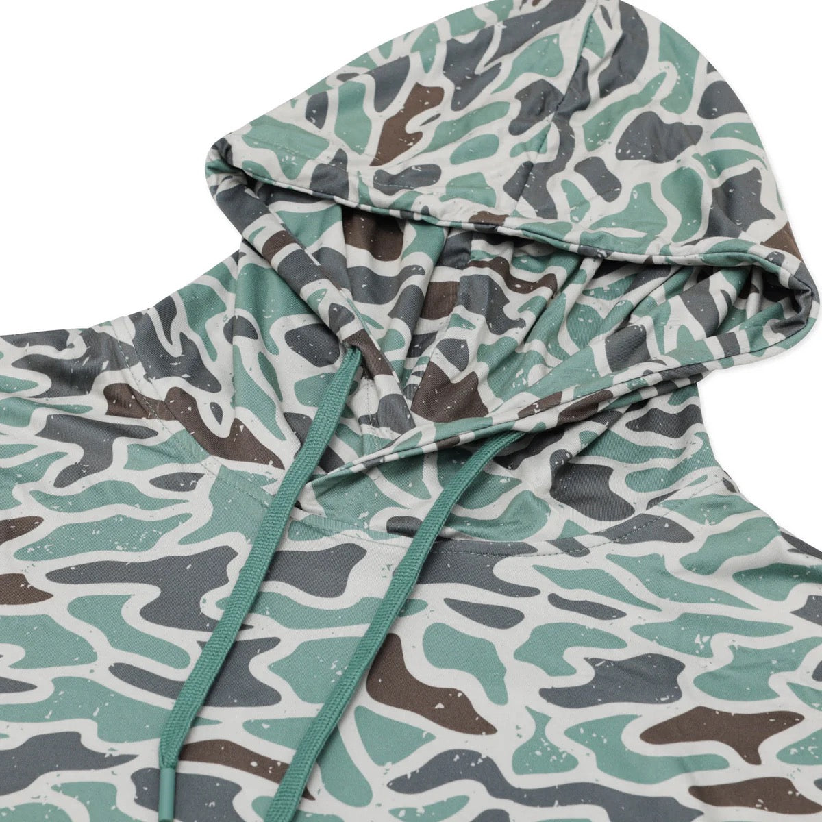 Burlebo Performance Hoodie-Retro Duck Camo