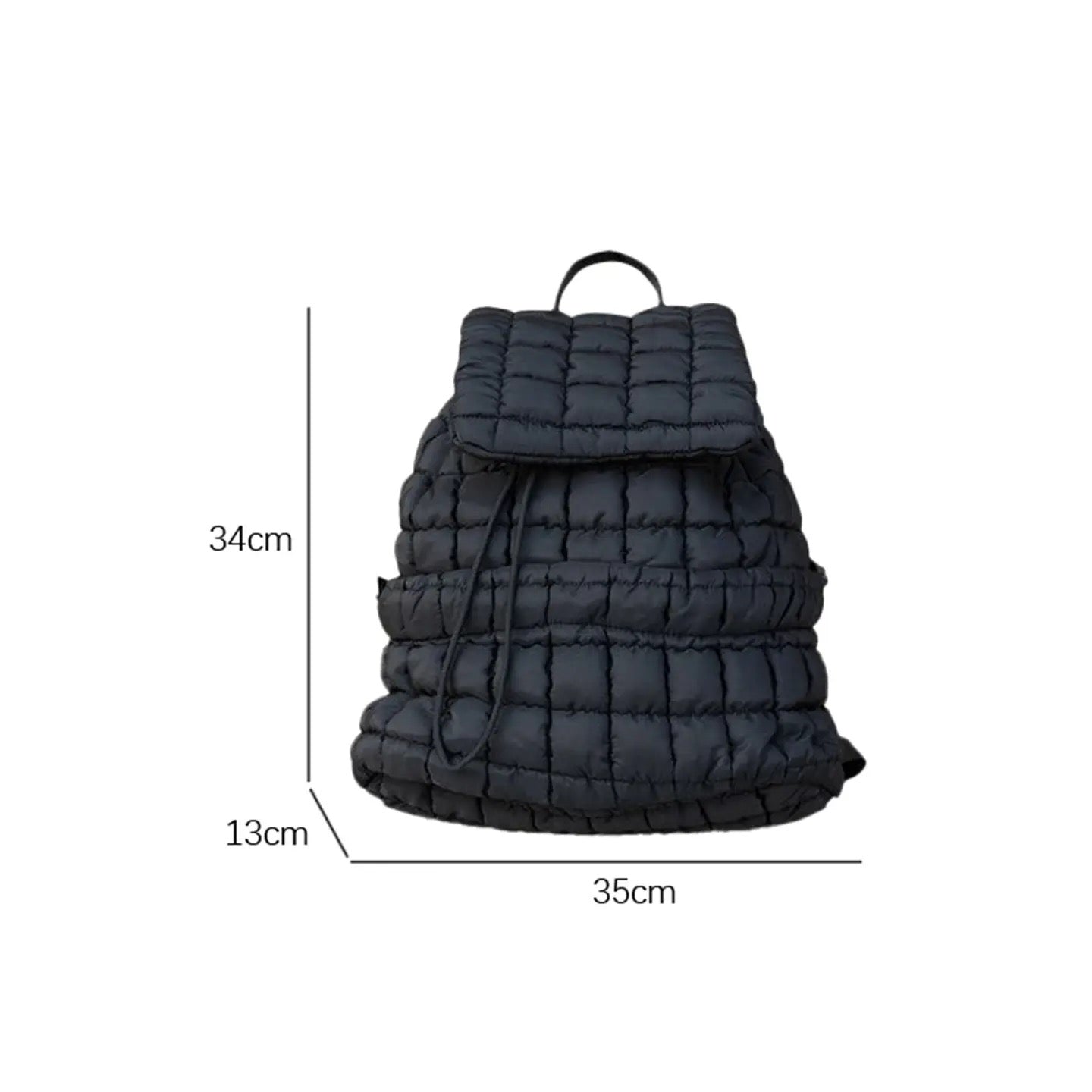 Quilted Puffer Backpack