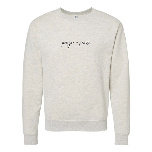 Prayer & Praise Embroidered Sweatshirt