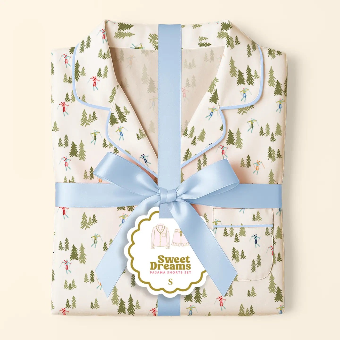 Apres Ski Sweet Dreams Pajama Shorts Set