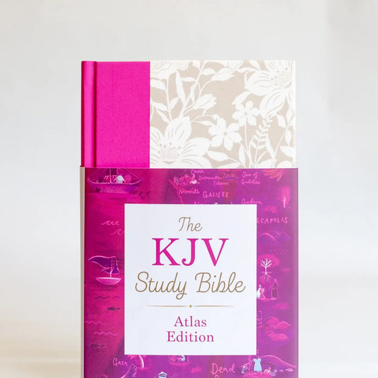 KJV Study Bible Atlas Edition - Wildflower
