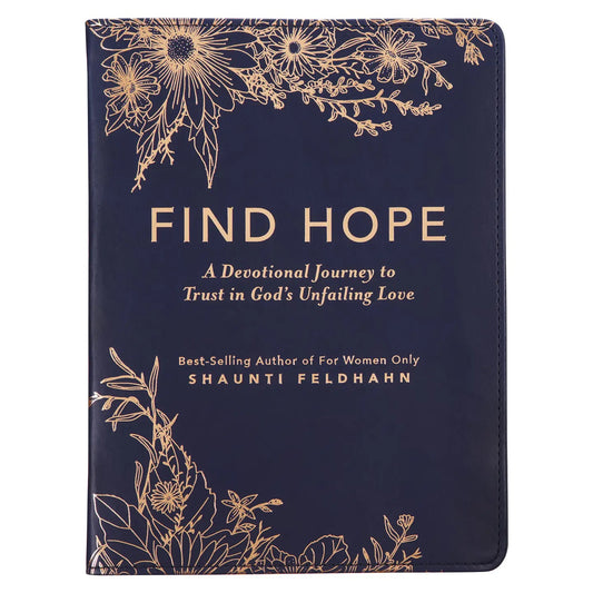 Find Hope Devotional Faux Leather