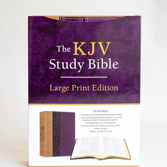 KJV Study Bible Large Print