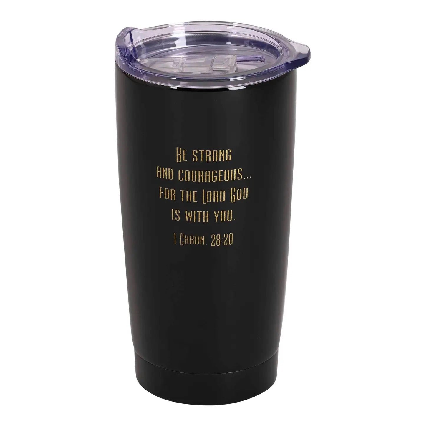 Black 20oz Man of God Tumbler