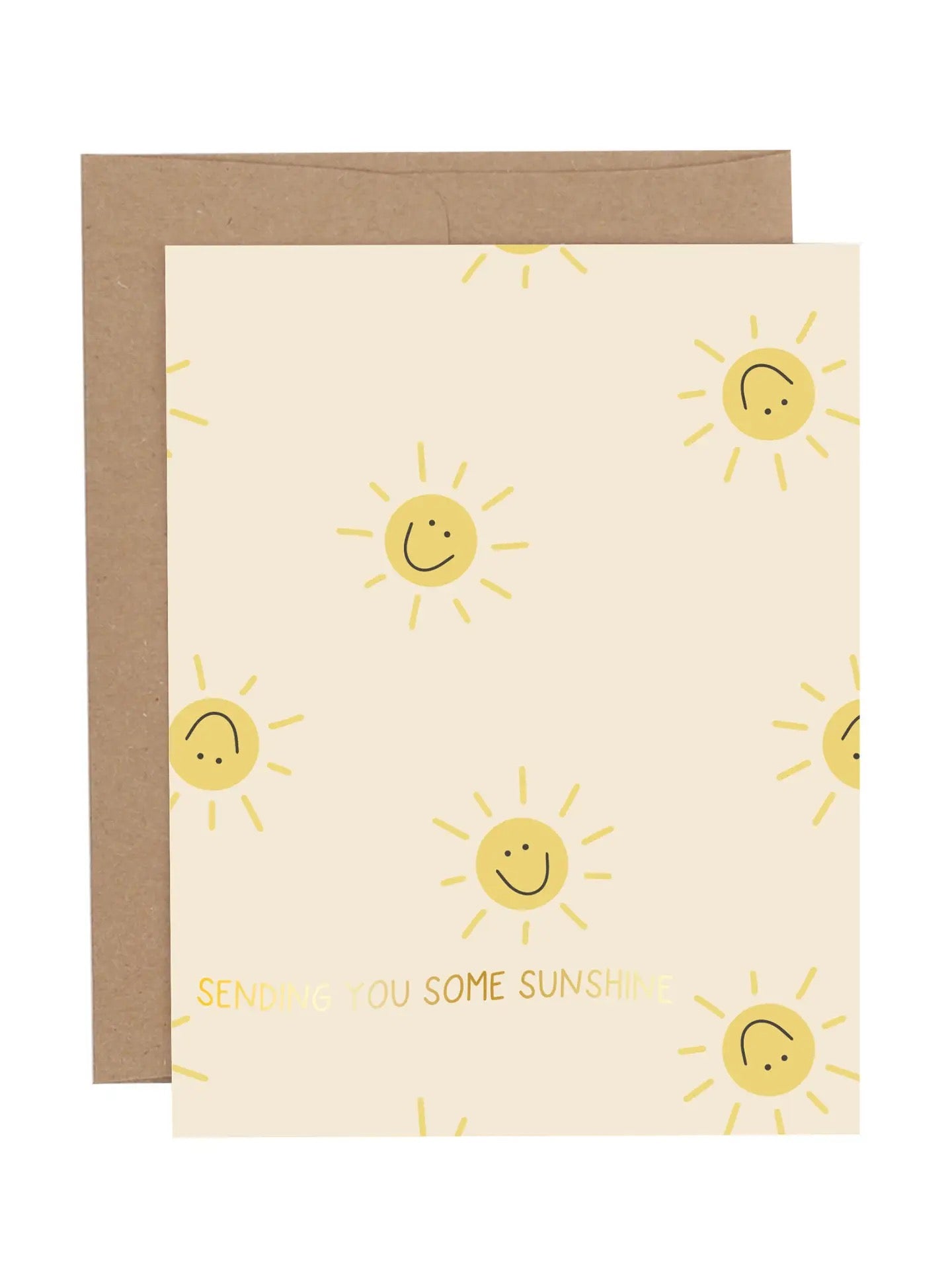 Sending Sunshine Greeting Card