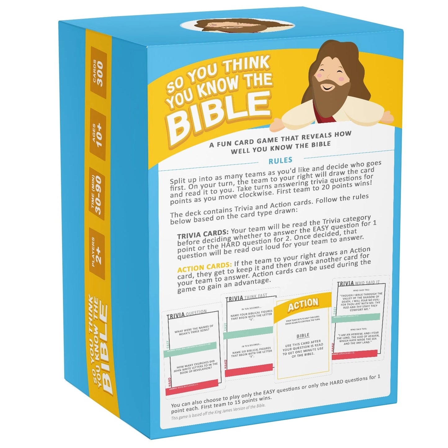 So You Think You Know The Bible Trivia Game