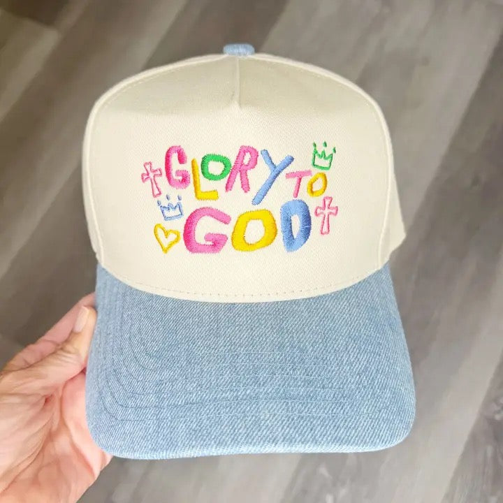 Glory To God Trucker Hat