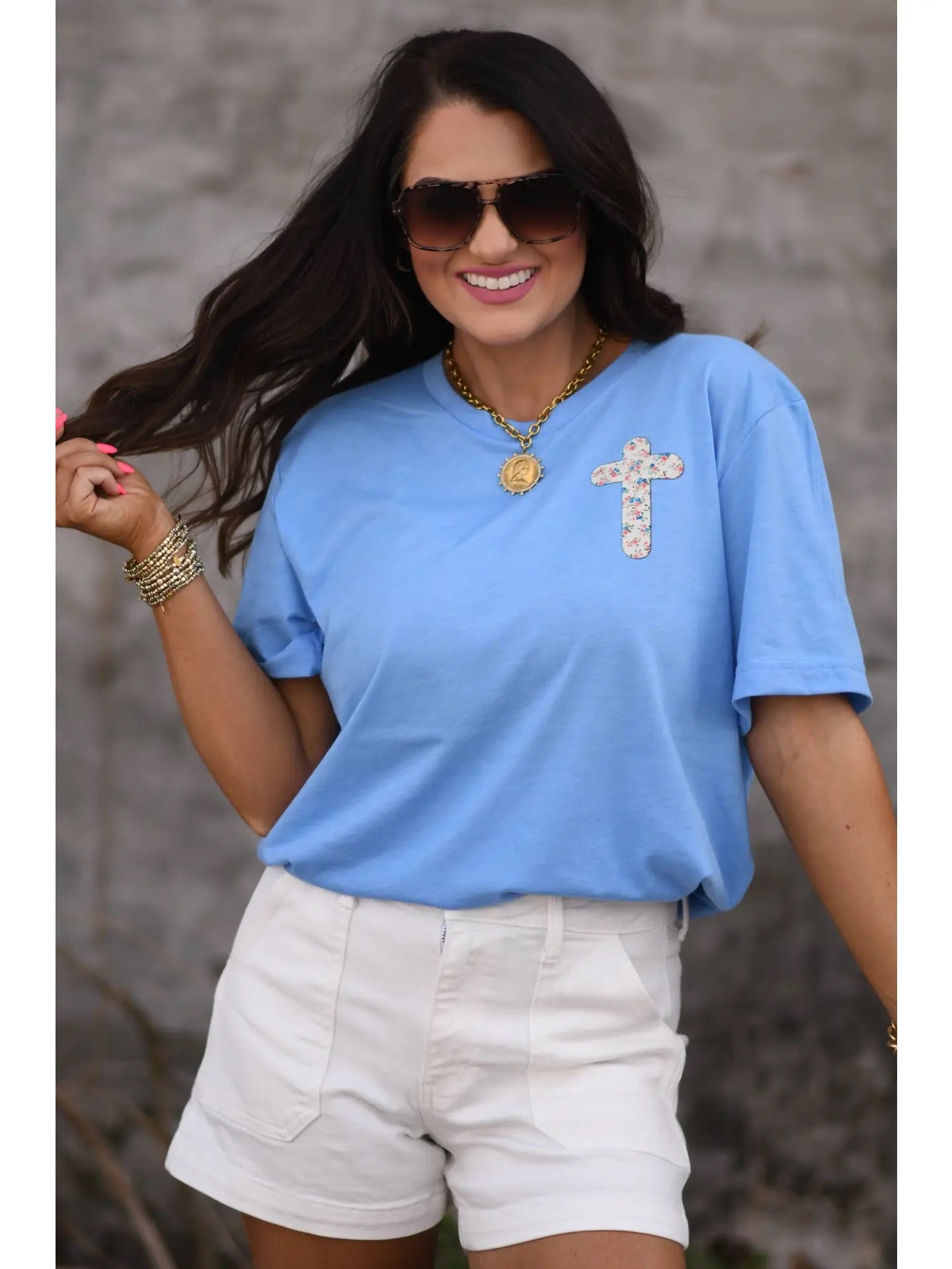 Child of God Floral Tee