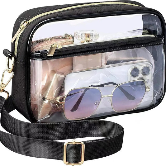 Transparent Waist Bag Detachable Crossbody