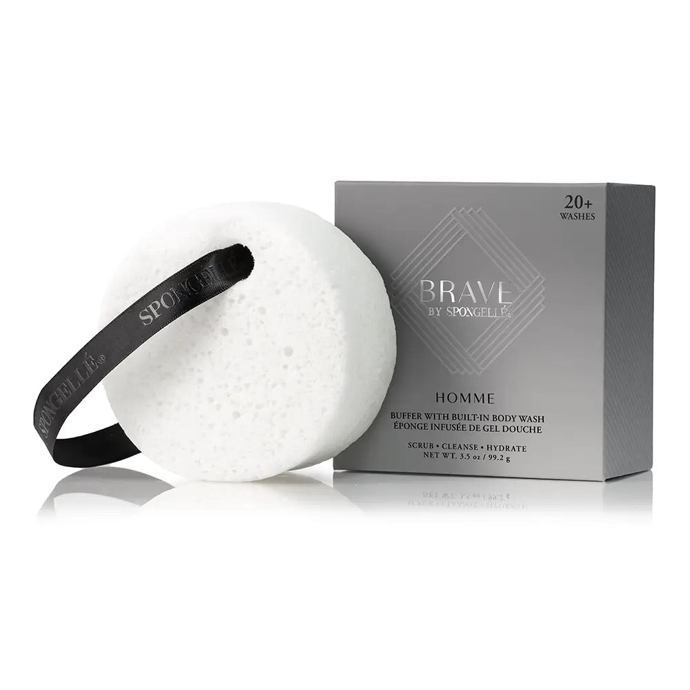 Spongelle Men's Body Buffer: Brave