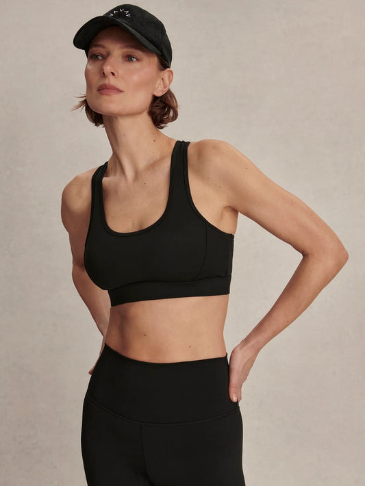 Varley Black Freesoft Selma Bra