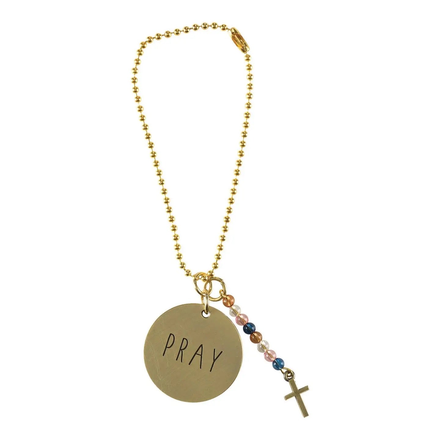 Prayer Beaded Car Charm