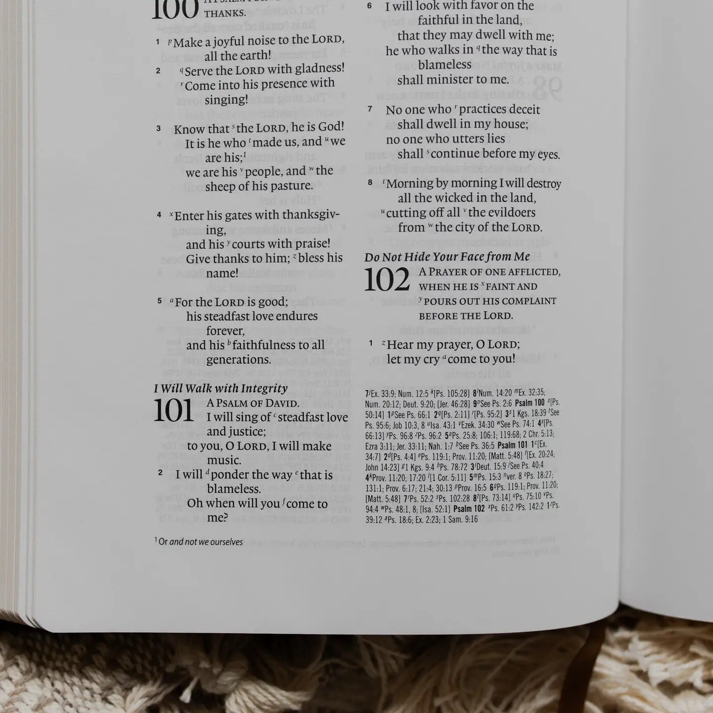 ESV Wide Margin Reference Bible - Morning Glory